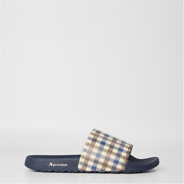 Aquascutum Check Sliders