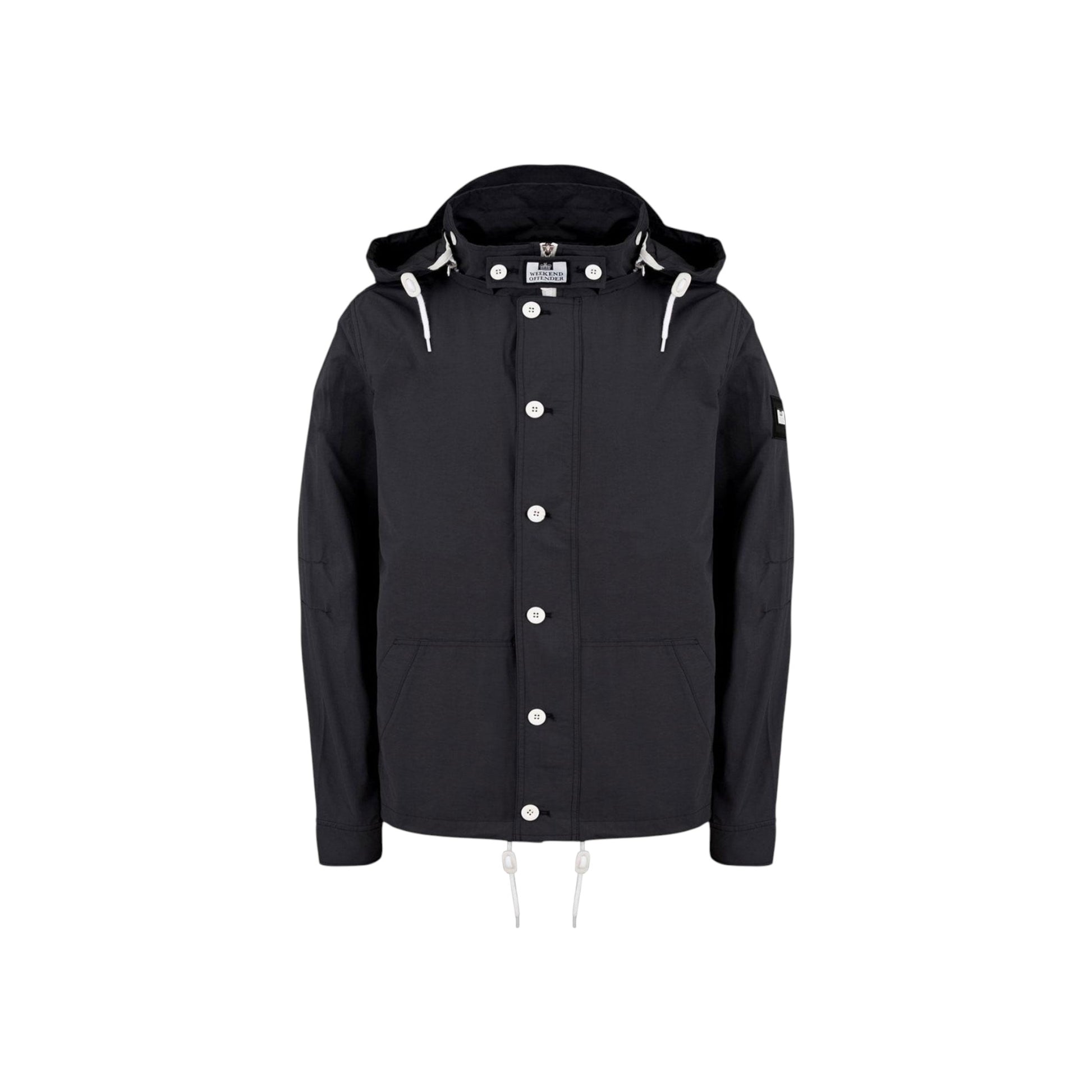 Weekend Offender Naz Navy Hooded Jacket