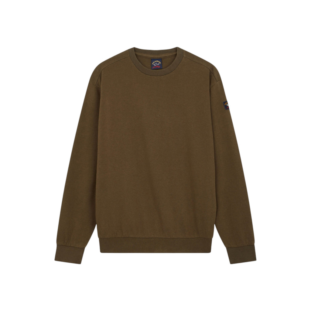 Paul & Shark Cotton sweatshirt with Iconic badge