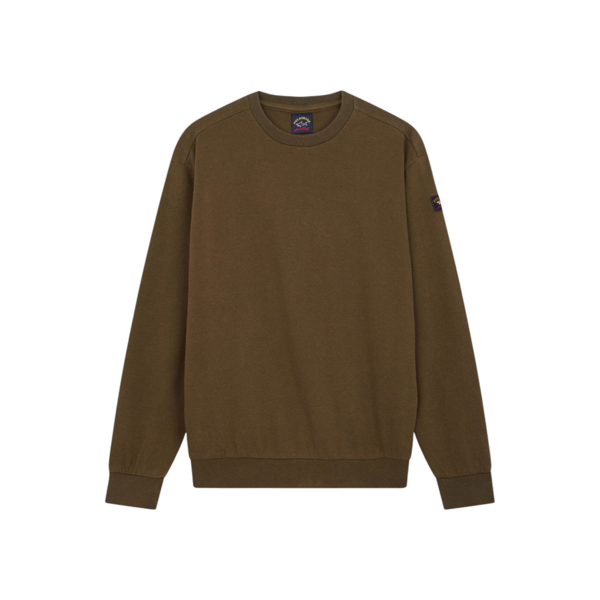 Paul & Shark Cotton sweatshirt with Iconic badge