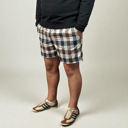 Aquascutum Full Check Swim Shorts