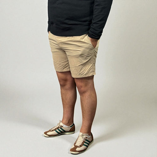 Aquascutum Beige Check Back Pocket Swim Shorts