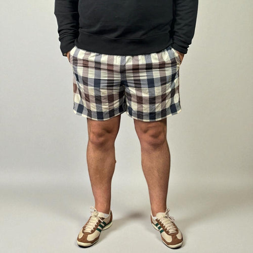 Aquascutum Full Check Swim Shorts