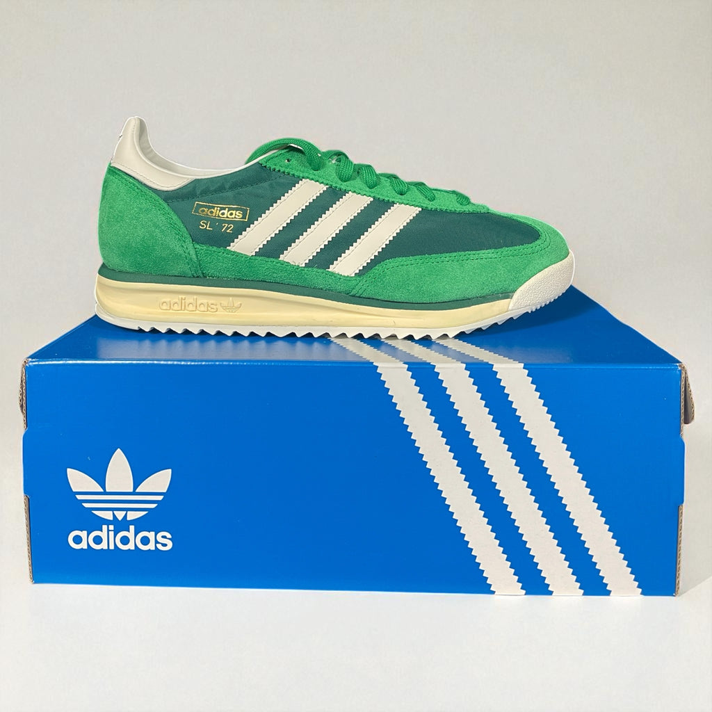 BNWT Adidas SL72 Green/White Mens UK 8