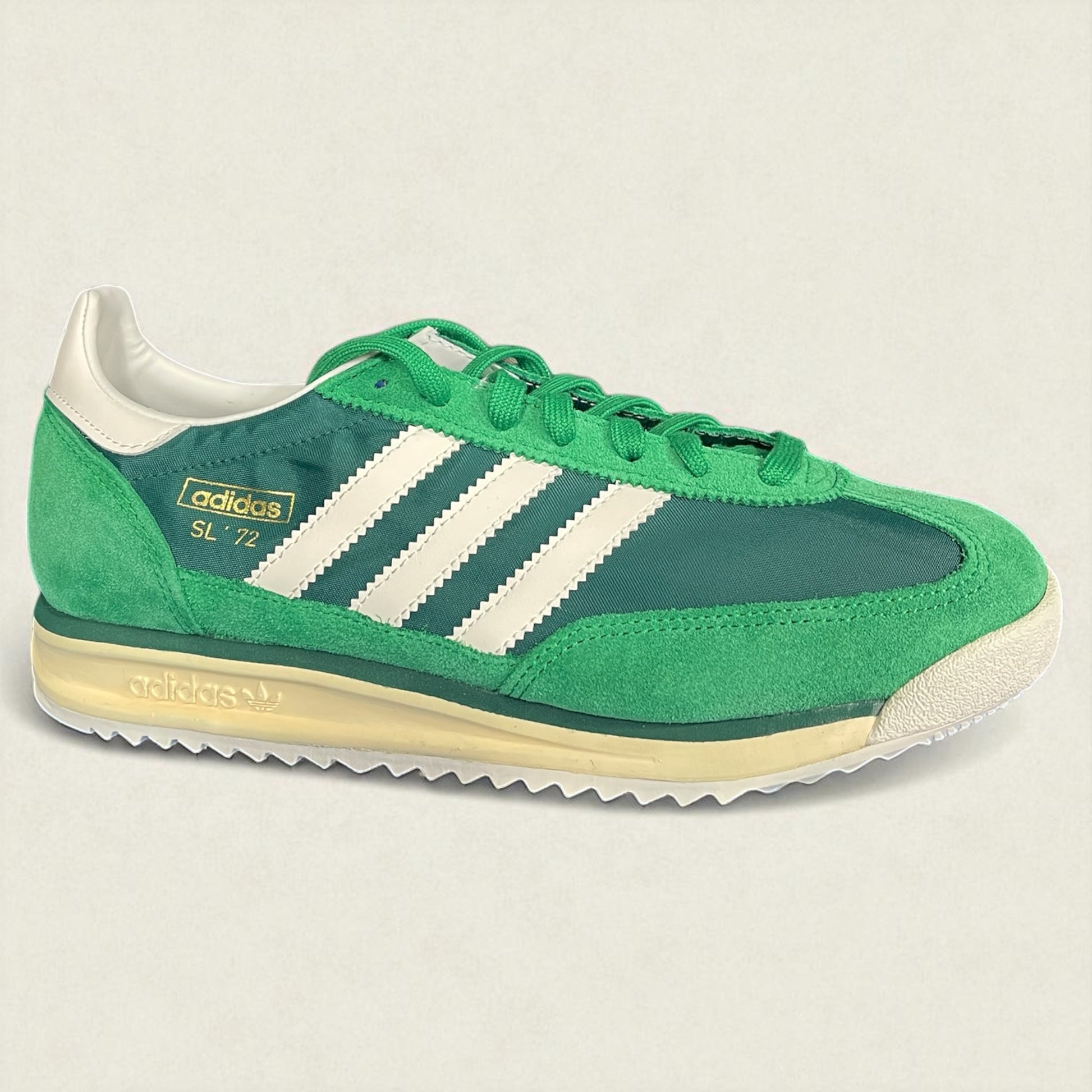 BNWT Adidas SL72 Green/White Mens UK 8