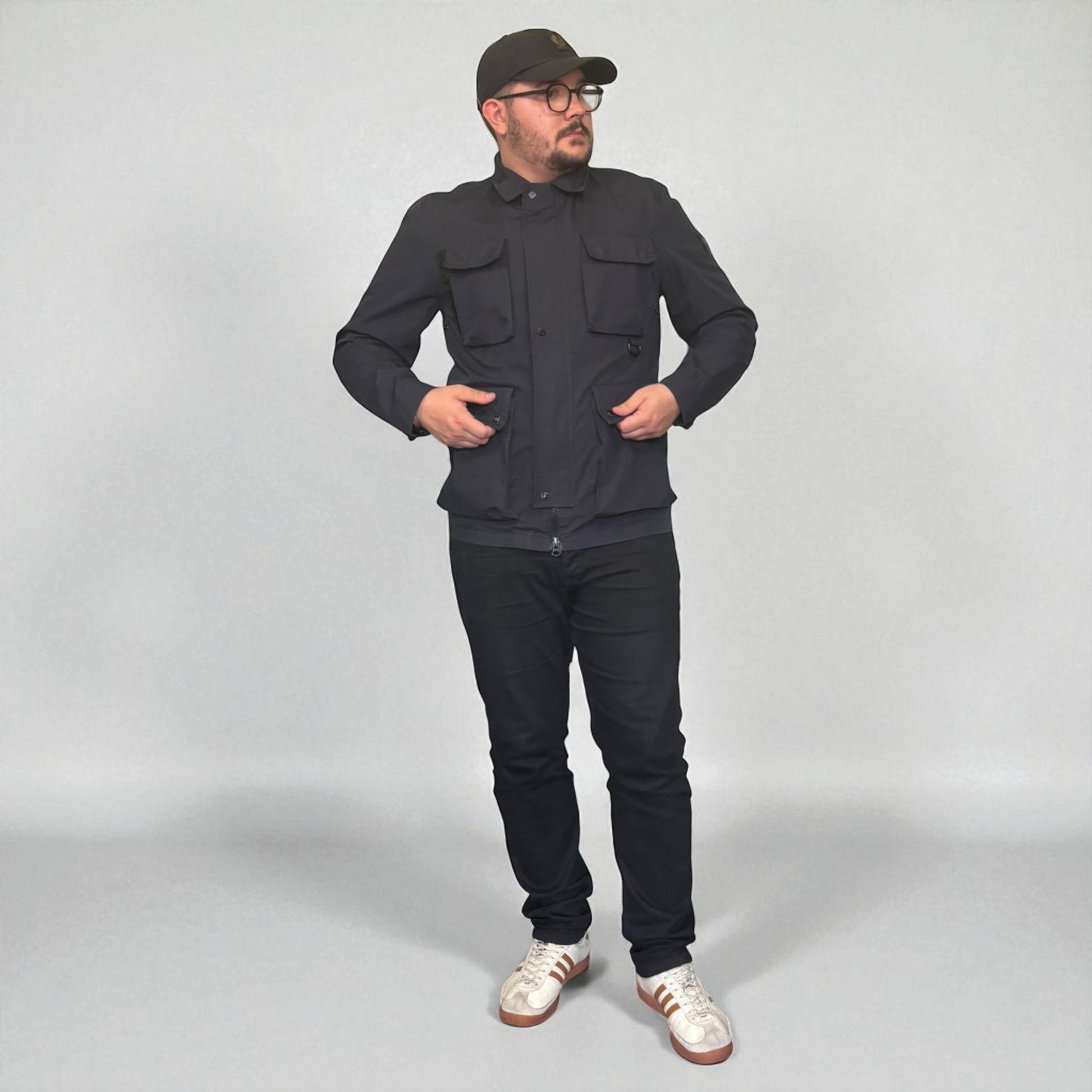 Marshall Artist Overshirt Jacket W/ Back Pockets