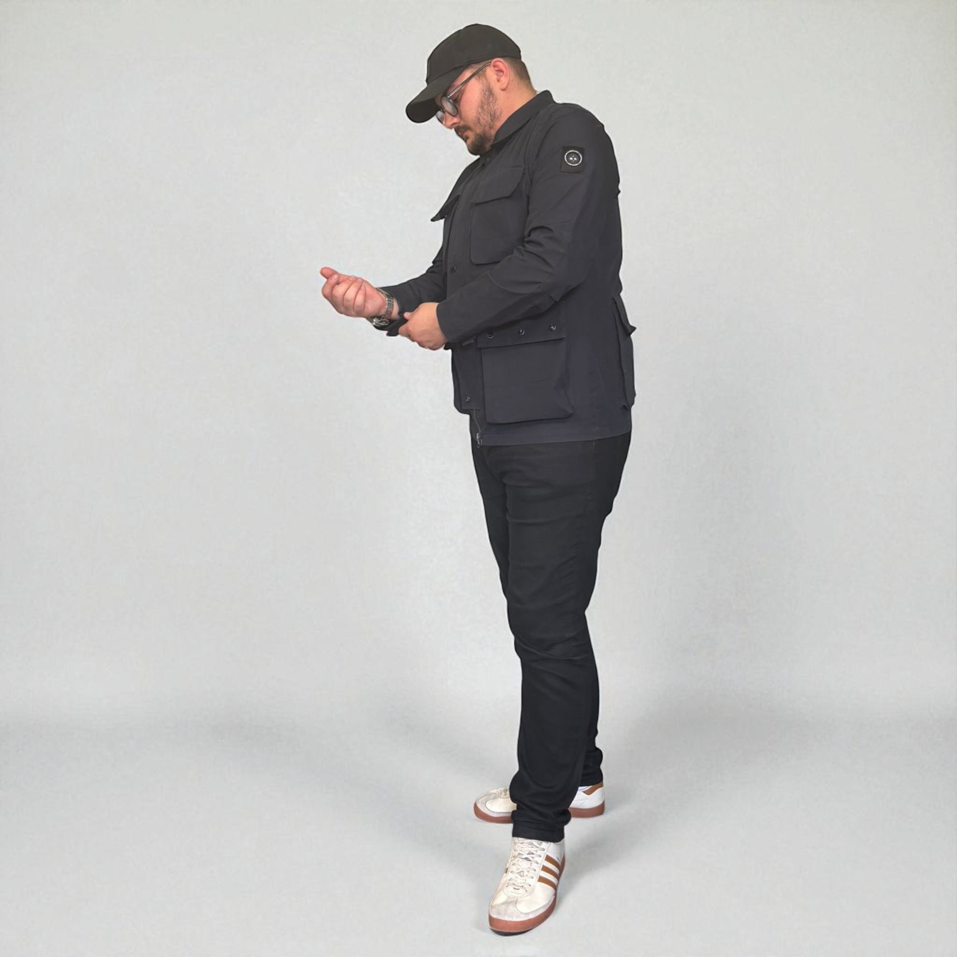 Marshall Artist Overshirt Jacket W/ Back Pockets