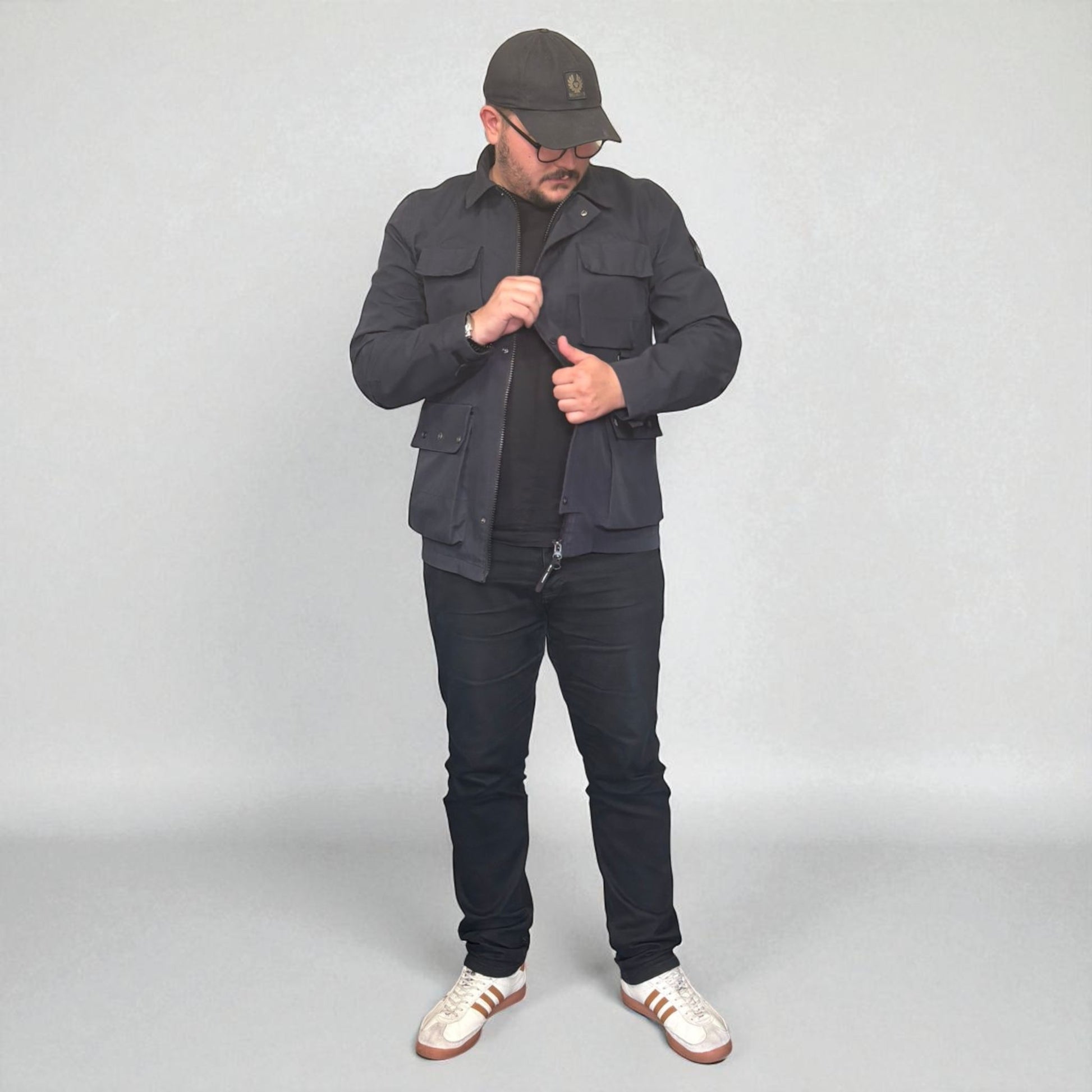 Marshall Artist Overshirt Jacket W/ Back Pockets