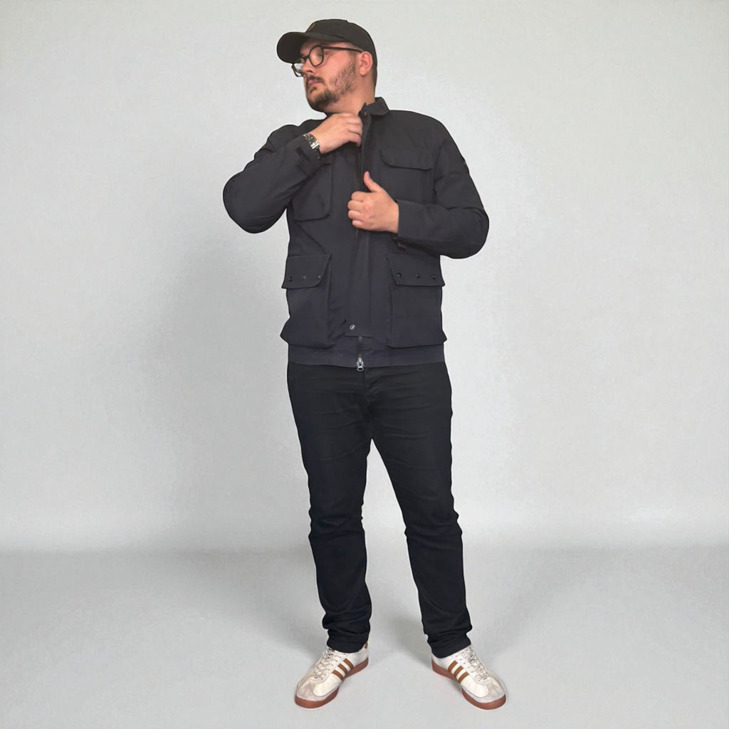 Marshall Artist Overshirt Jacket W/ Back Pockets