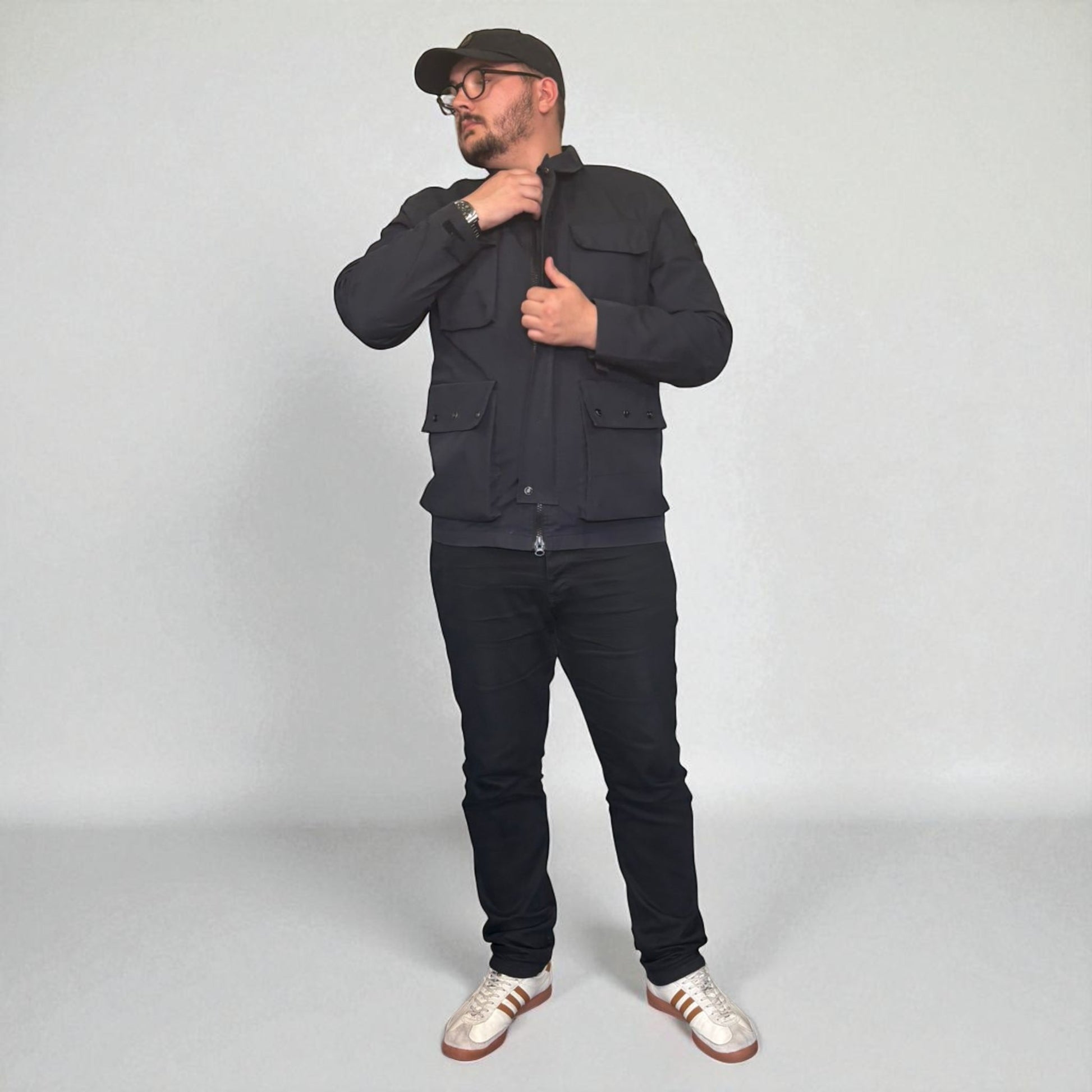 Marshall Artist Overshirt Jacket W/ Back Pockets