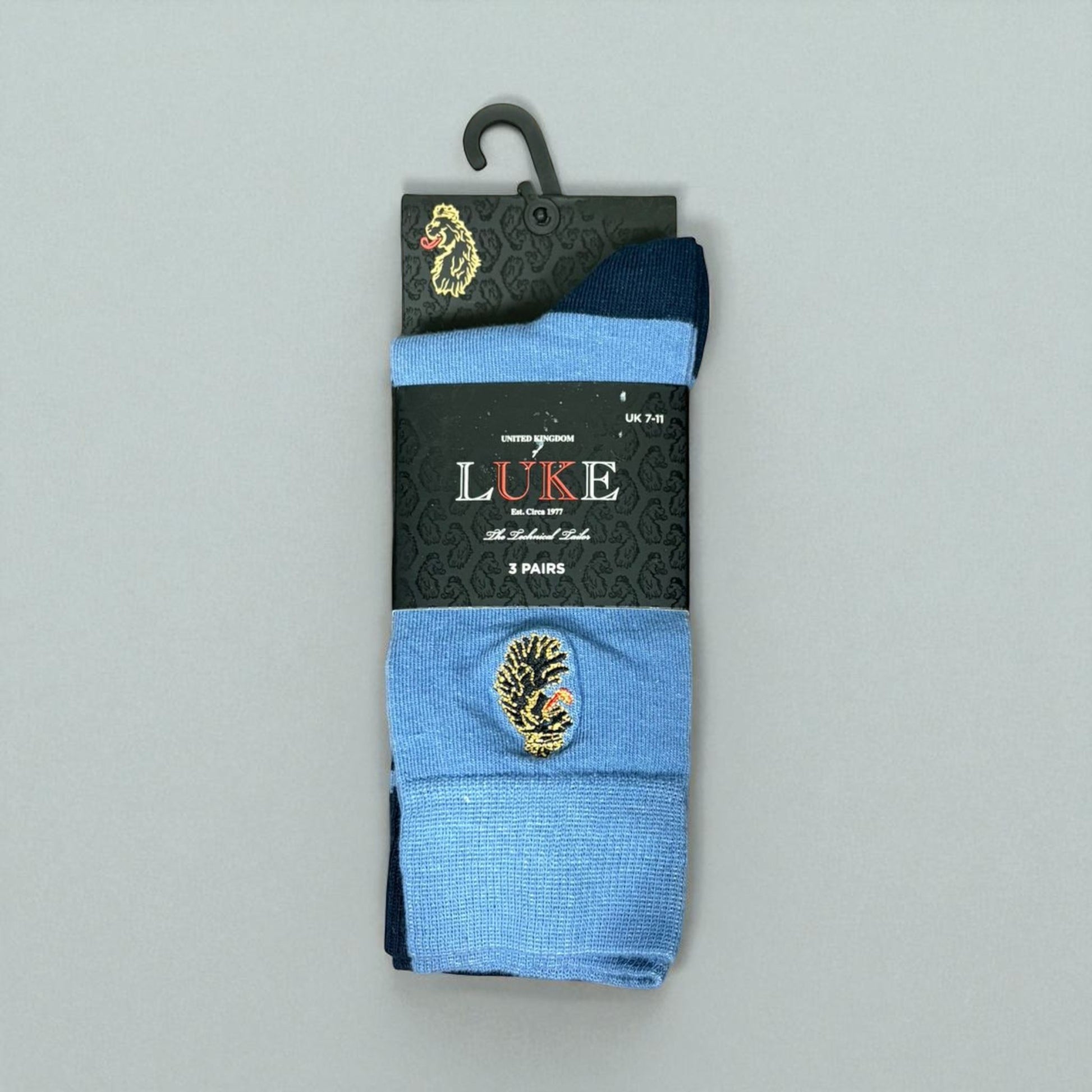 BNWT Luke 1977 James 3 Pack Socks