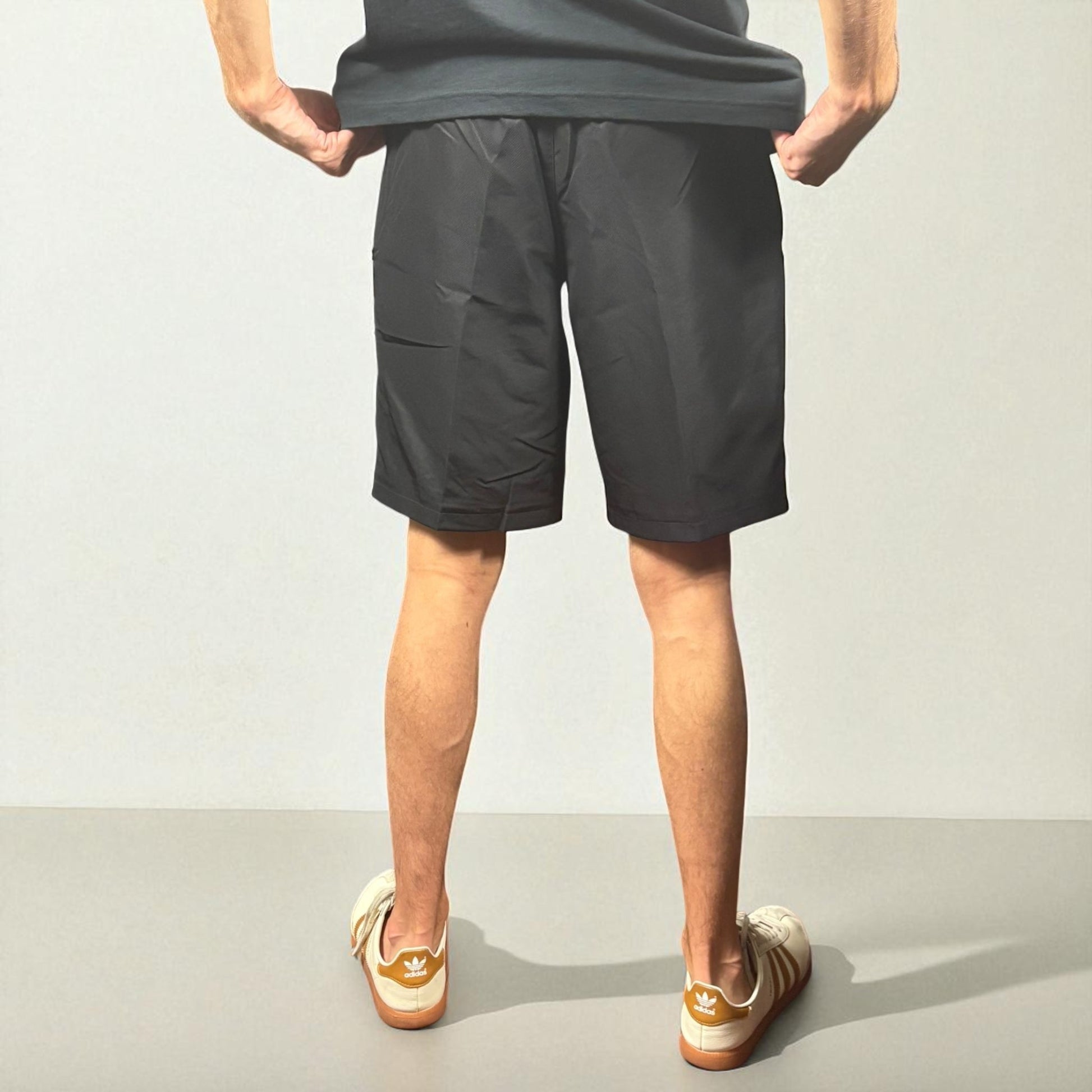 BNWT Lacoste Black Taffeta Board Shorts