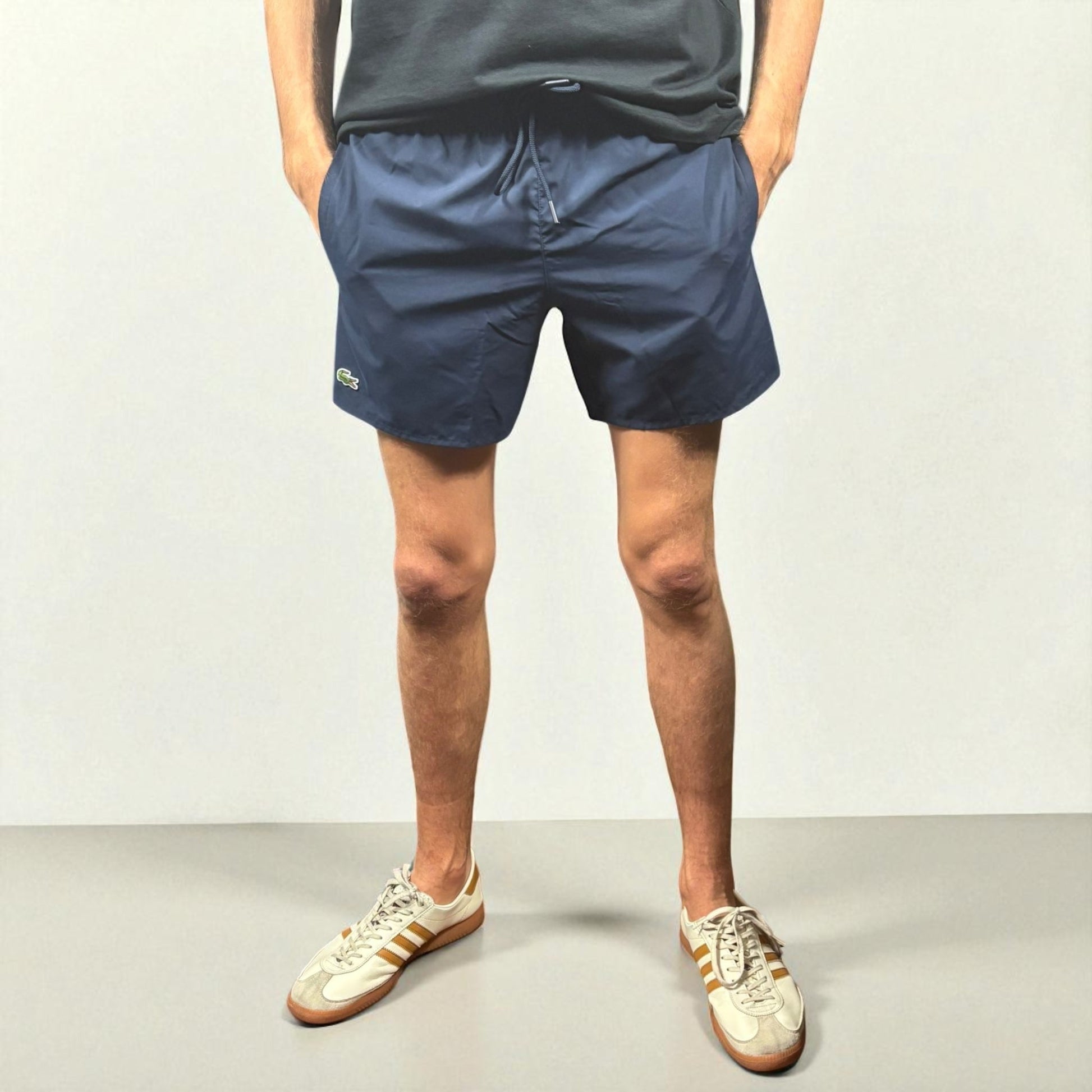 BNWT Lacoste Navy Blue Swim Shorts