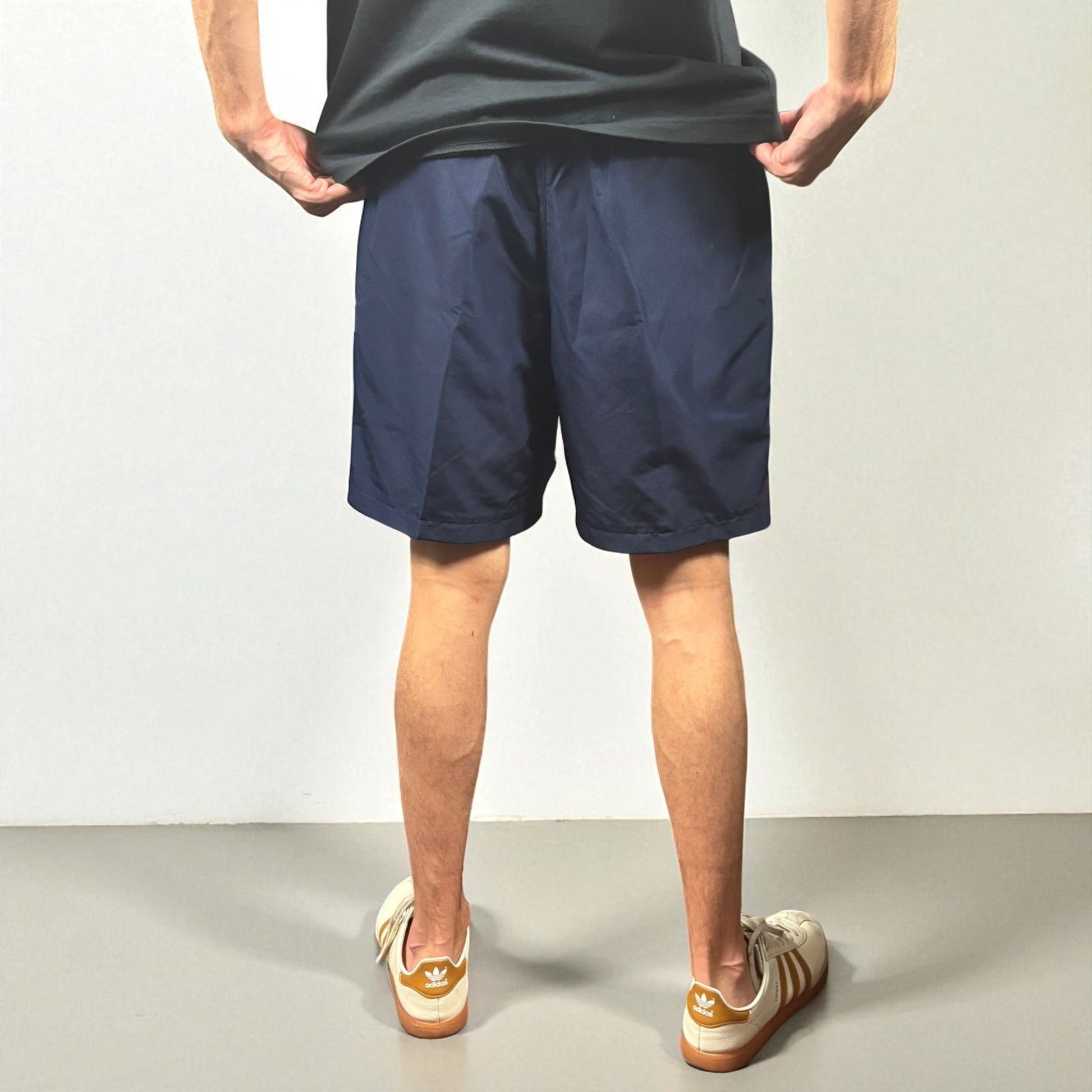 BNWT Lacoste Navy Taffeta Board Shorts