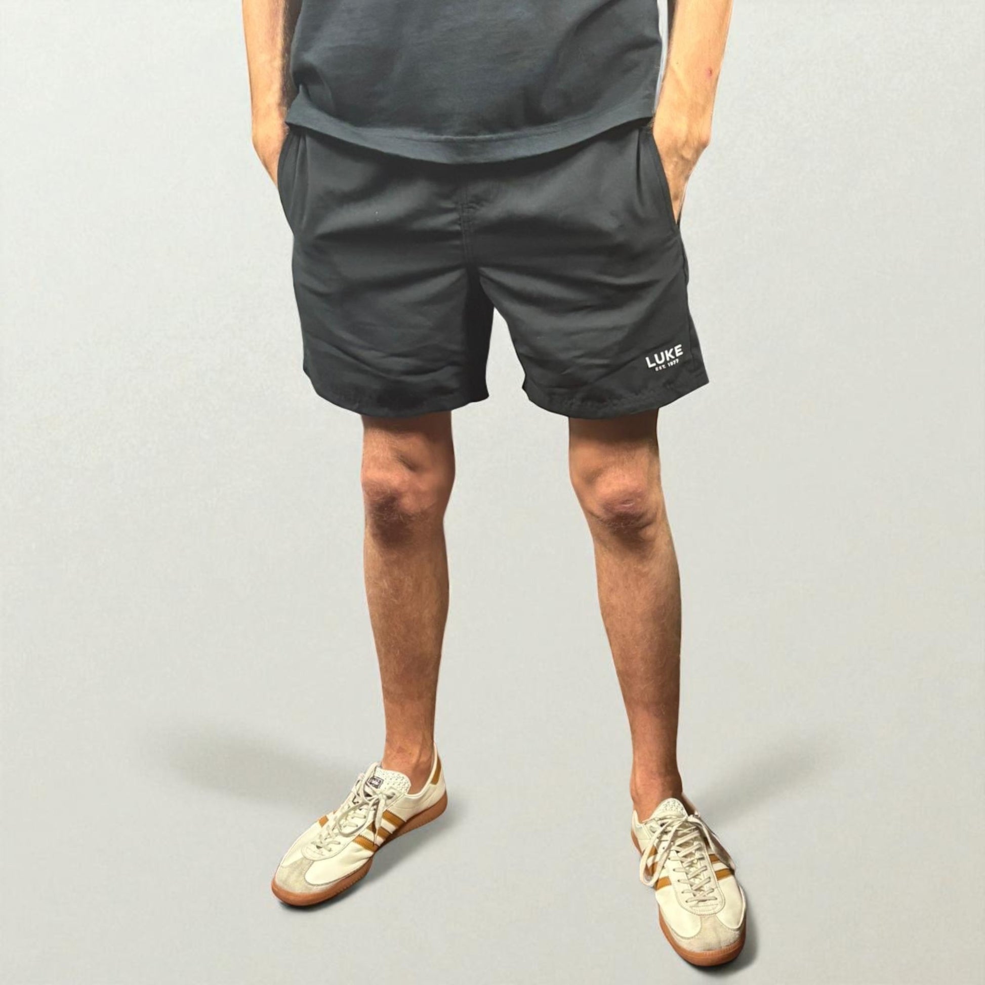 BNWT Luke 1977 Black Swim Shorts