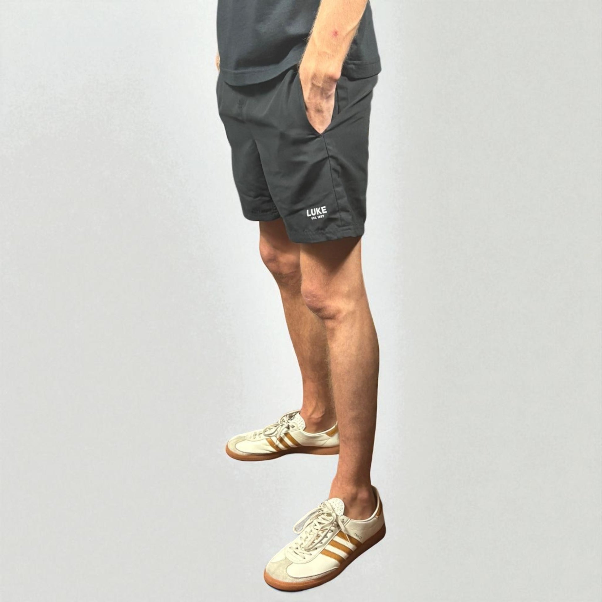 BNWT Luke 1977 Black Swim Shorts