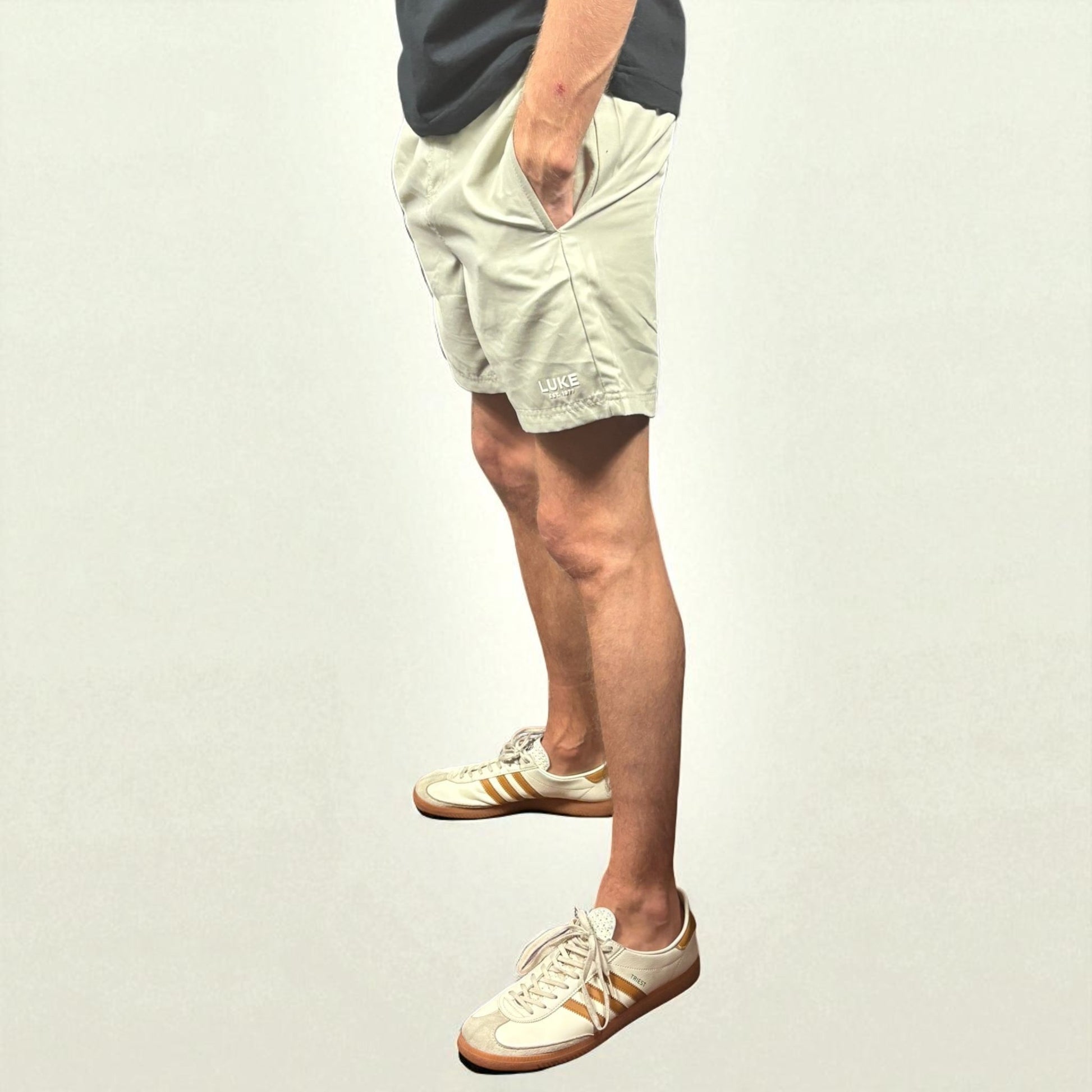 BNWT Luke 1977 Stately Pale Green Swimshorts
