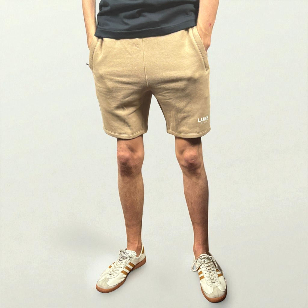 BNWT Luke 1977 Staggering Beige Sweatshorts