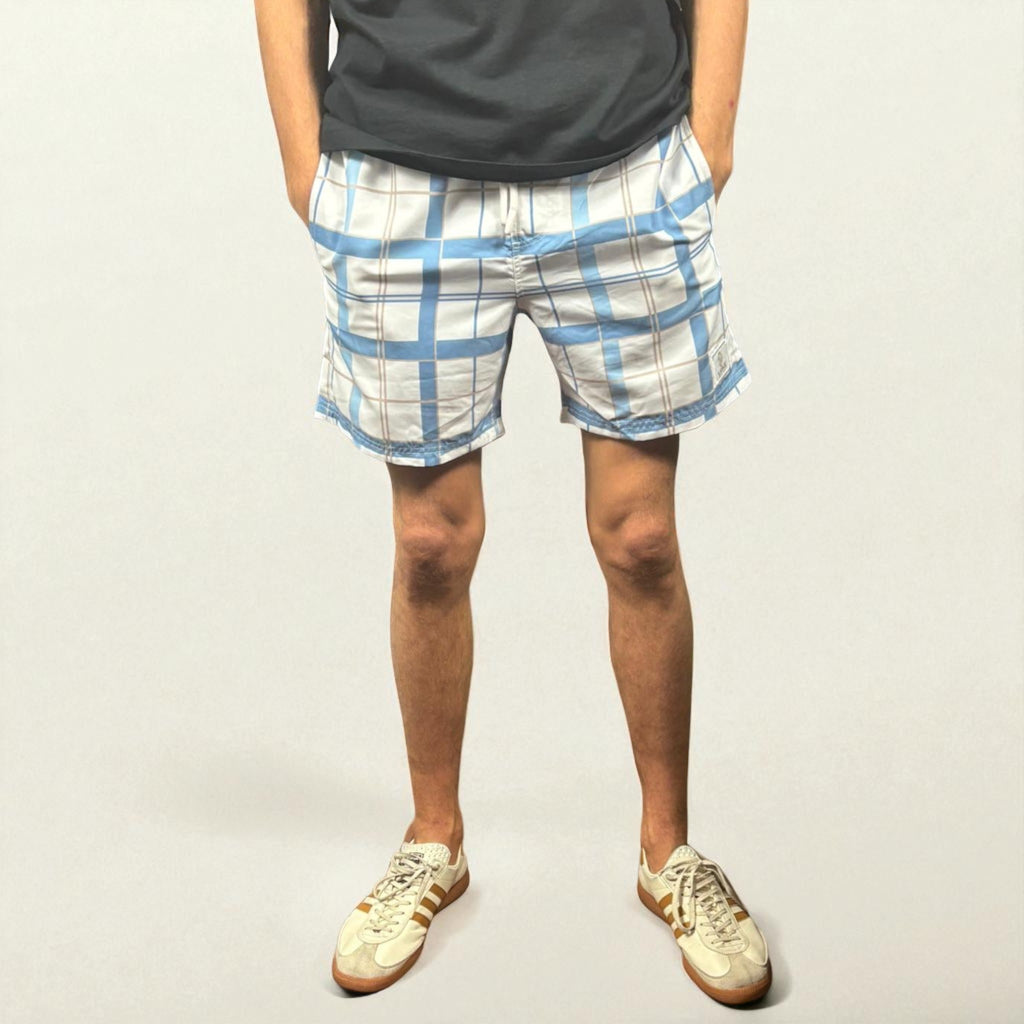 BNWT Luke 1977 Chester Check Swim Shorts