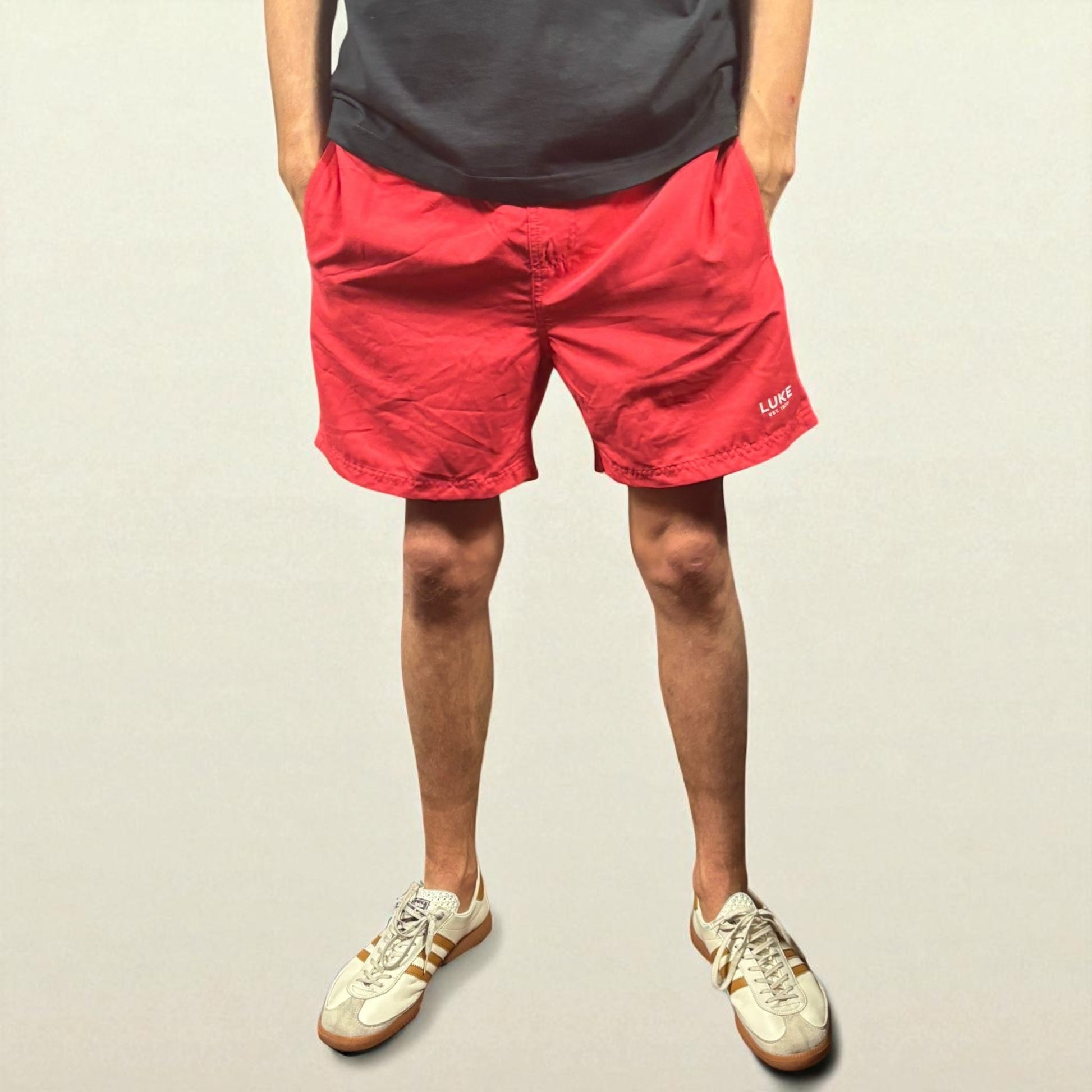 BNWT Luke 1977 Stately Pink Swimshorts