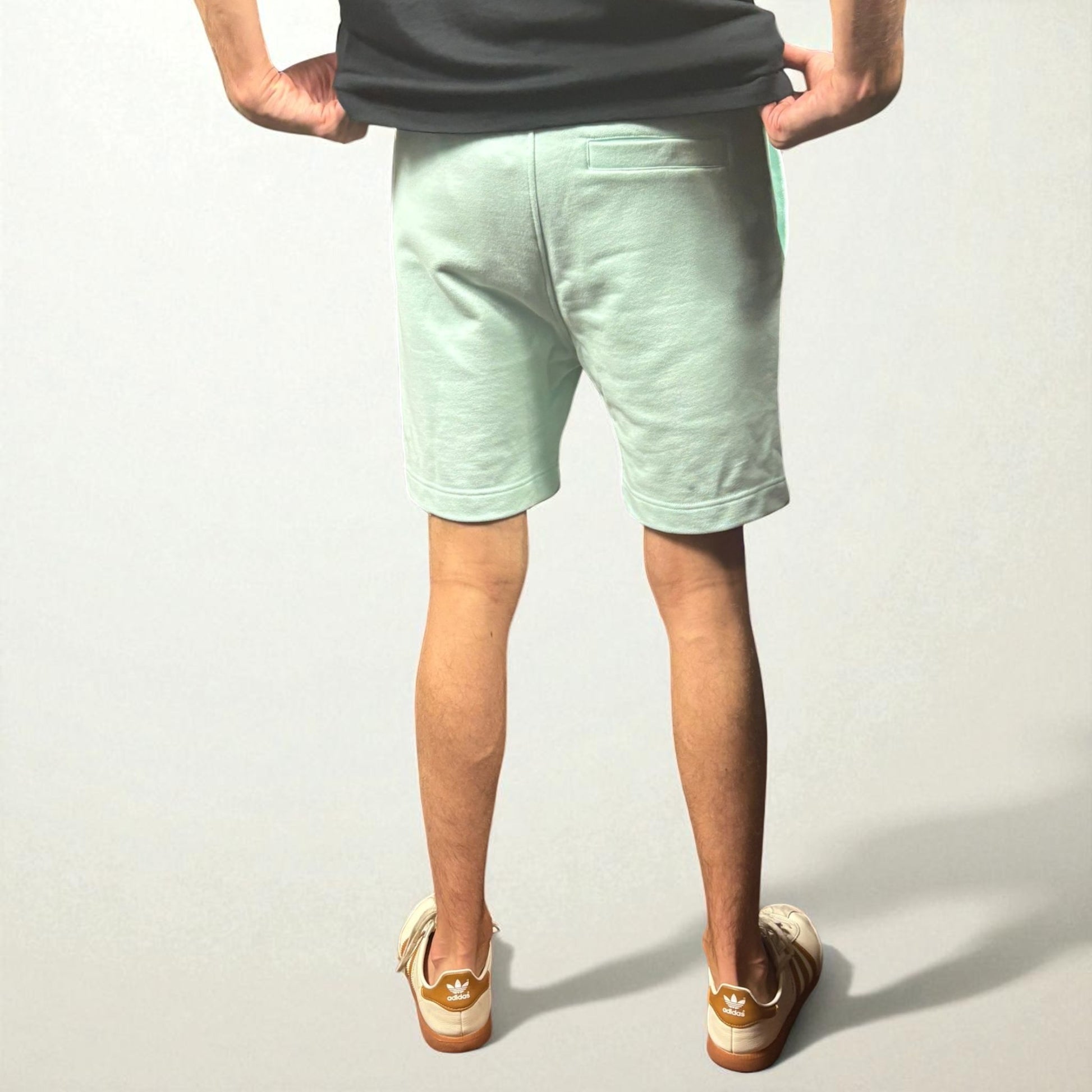 BNWT Ma.Strum Edge Badge Mint Sweatshorts