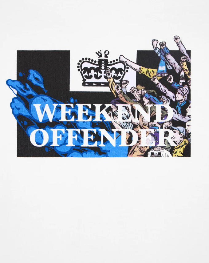 Weekend Offender Molazza Graphic T-Shirt White