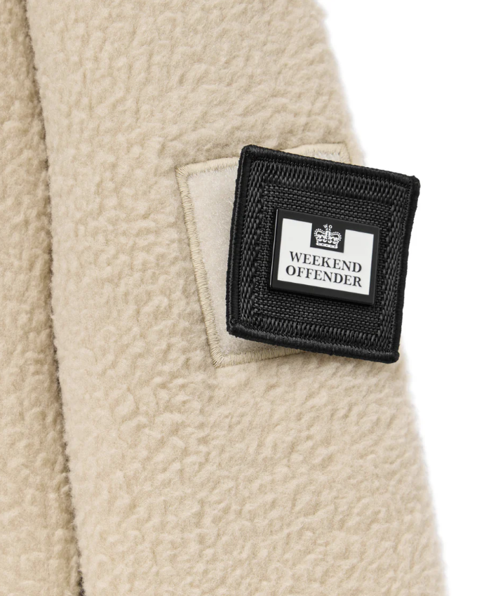 Weekend Offender Stanier Sherpa Fleece Sweatshirt Calcium