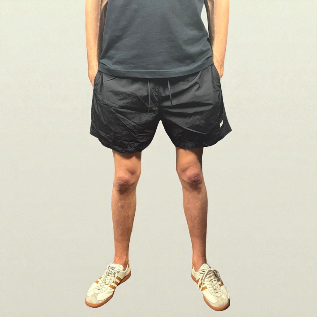 Weekend Offender Stacks Black Swimshorts