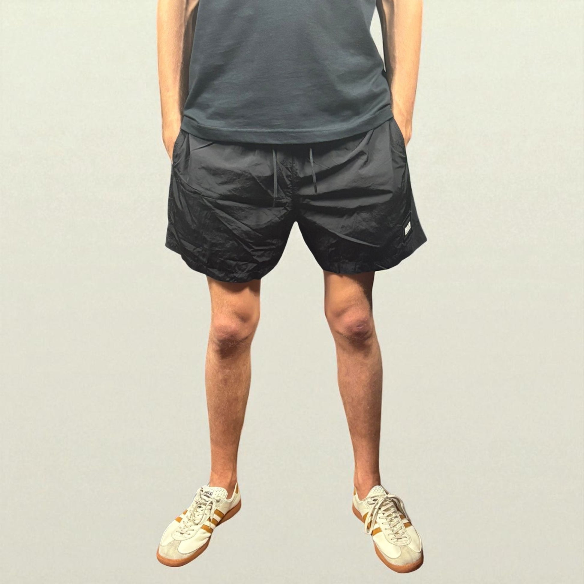 Weekend Offender Stacks Black Swimshorts
