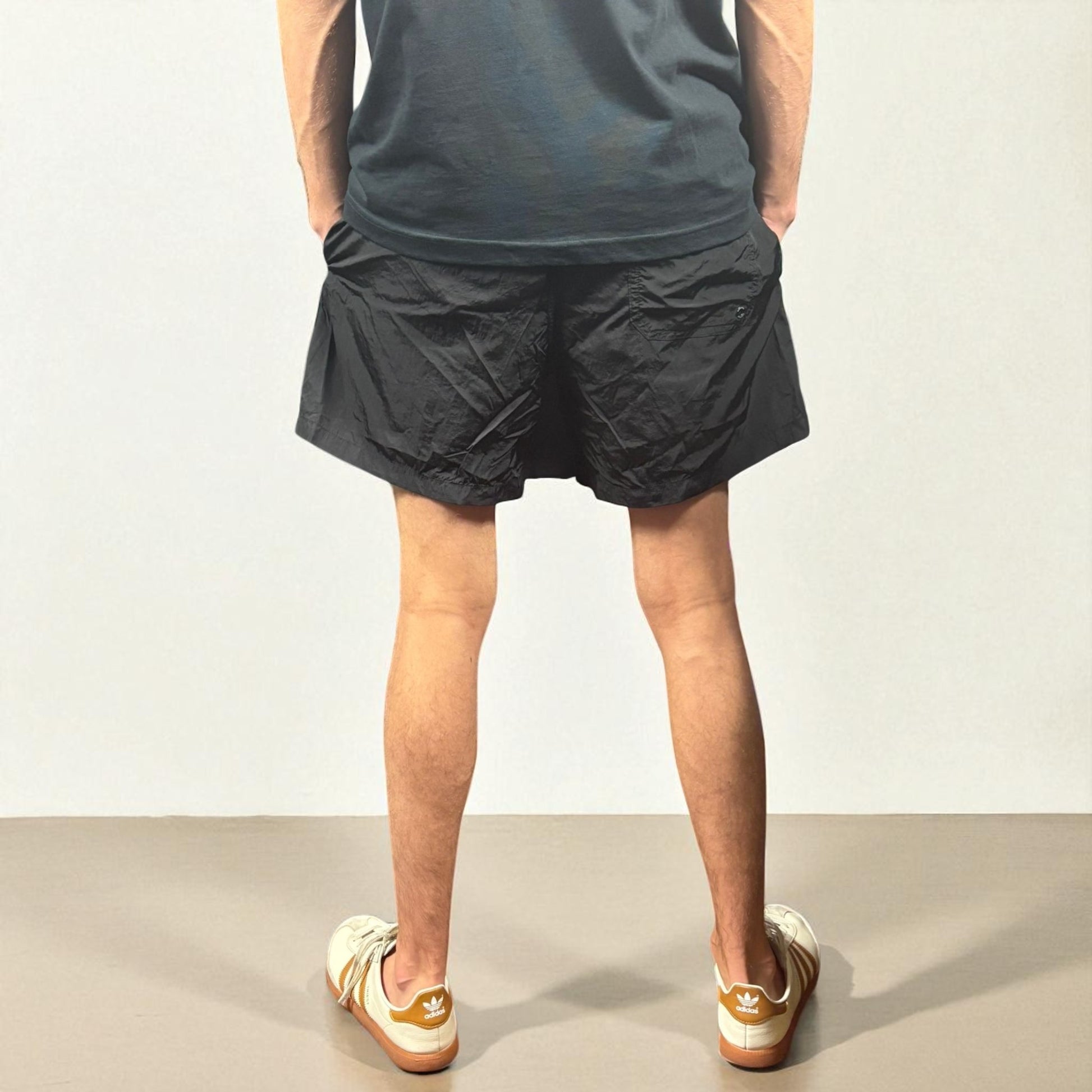 Weekend Offender Stacks Black Swimshorts