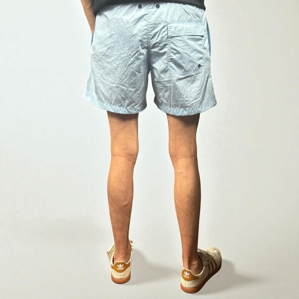 BNWT Weekend Offender Blue Stacks Swimshorts
