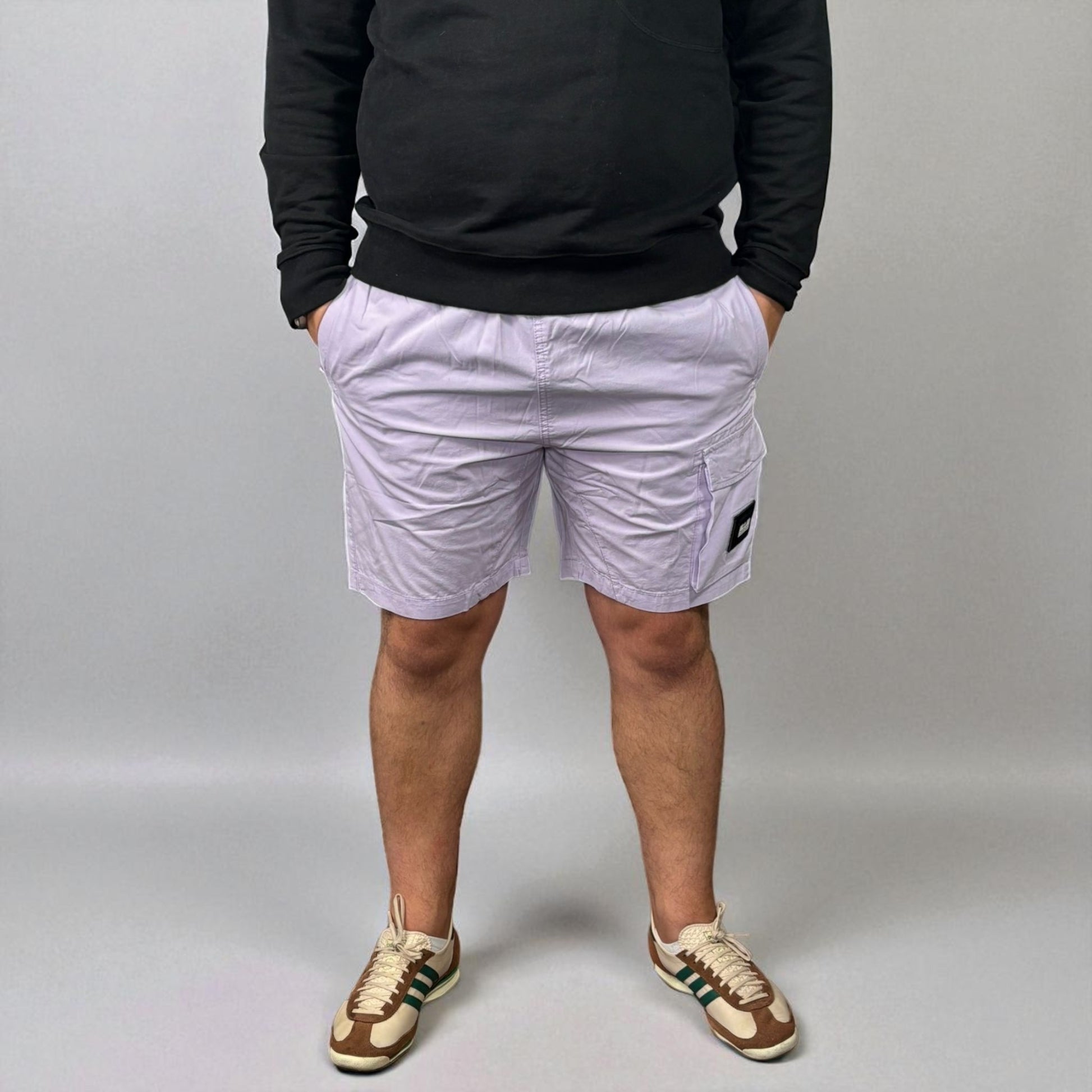 Weekend Offender Faraci Cargo Shorts Wisteria