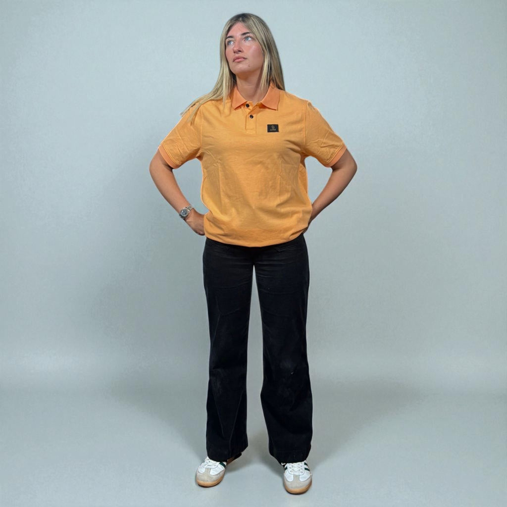BNWT Luke 1977 Orange Short Sleeve Polo