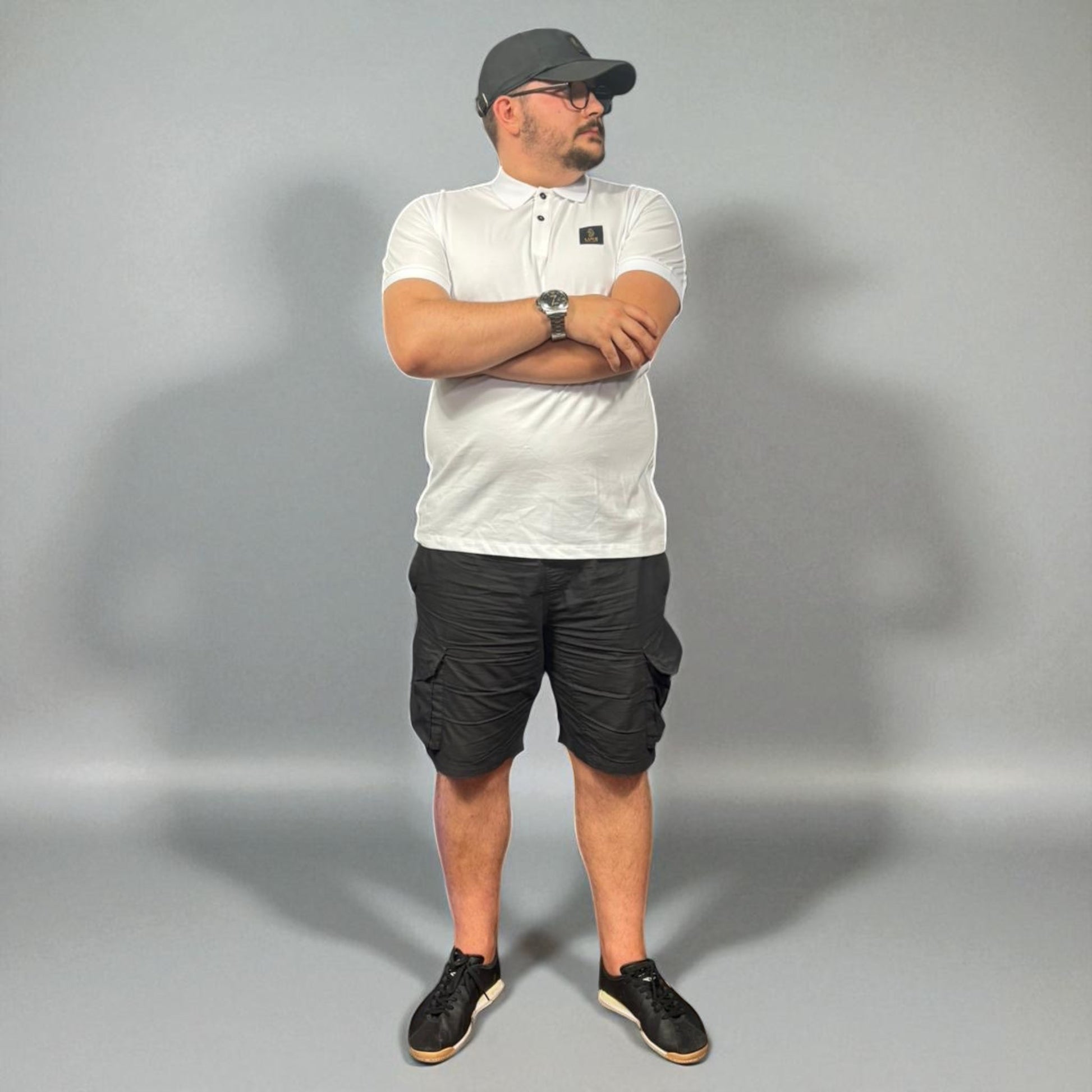 BNWT Luke 1977 Short Sleeve White Polo Shirt