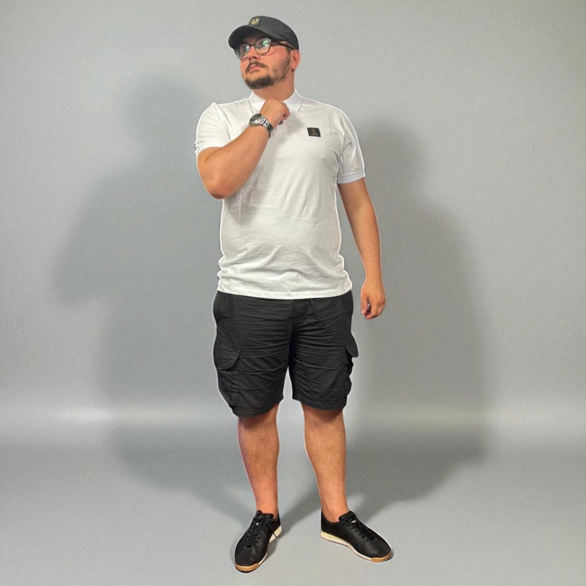 BNWT Luke 1977 Short Sleeve White Polo Shirt