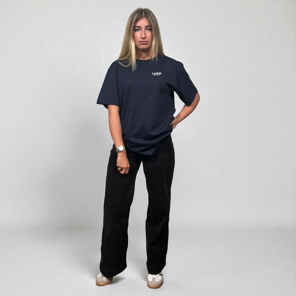 BNWT Luke 1977 Exquisite Navy Blue Tee