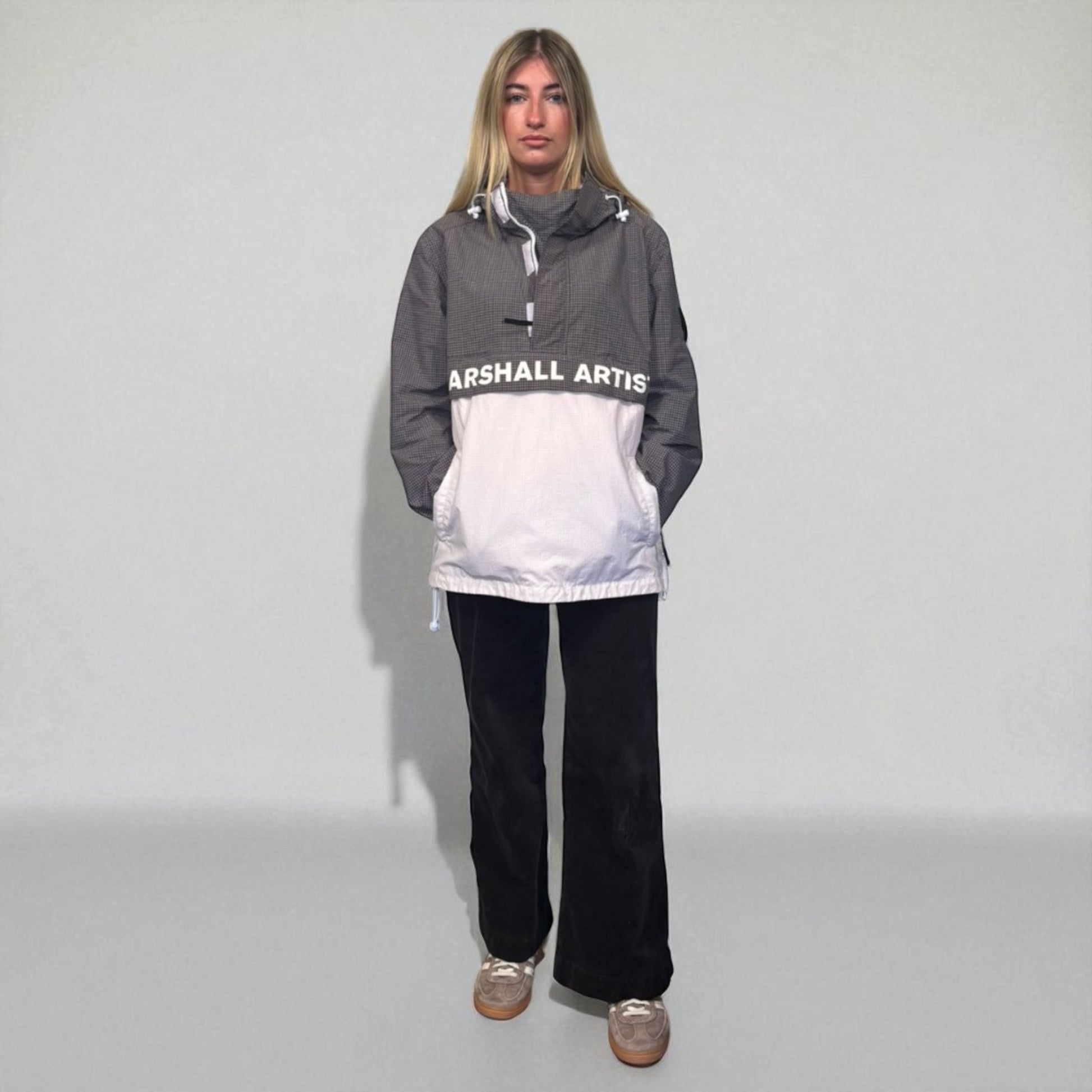 Marshall Artist Spellout Smock Jacket