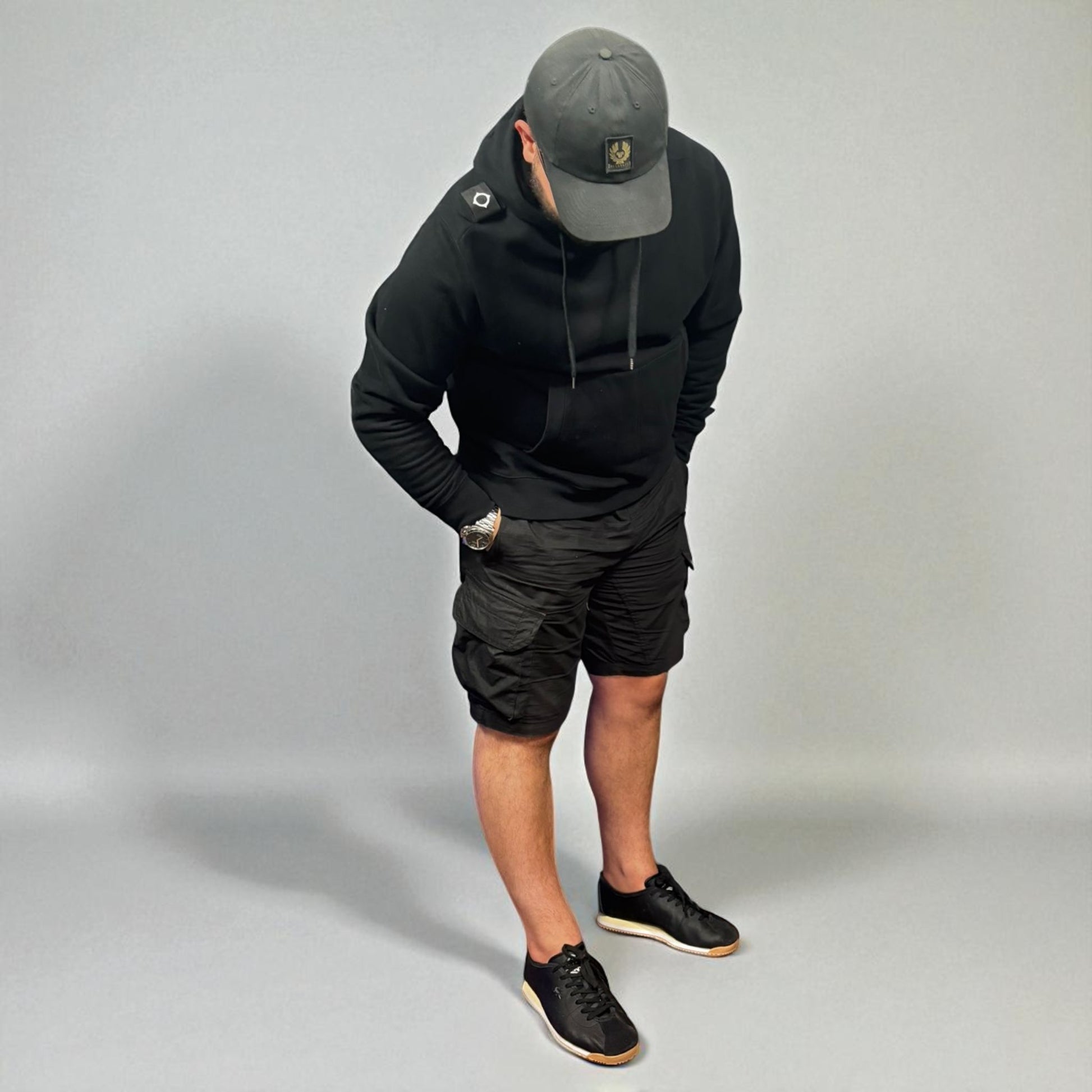 Ma.Strum Black Hoodie